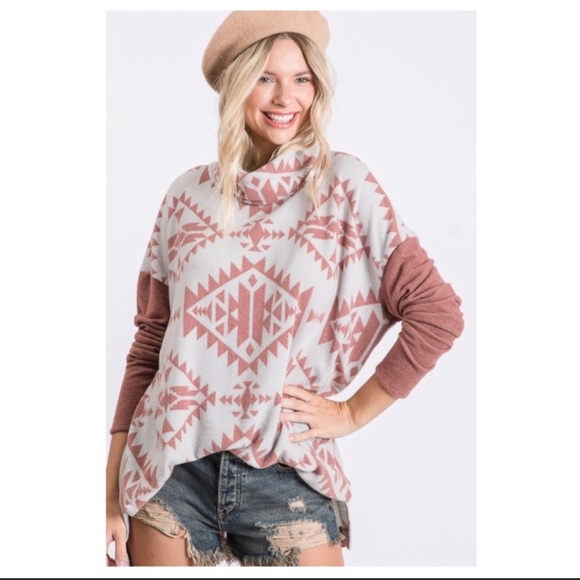 Aztec print long sleeve - Picture 4 of 4